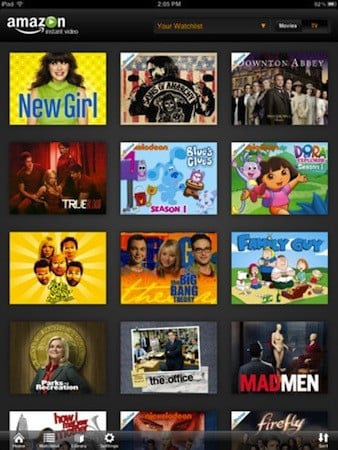 Amazon Instant Video Comes to the iPad!