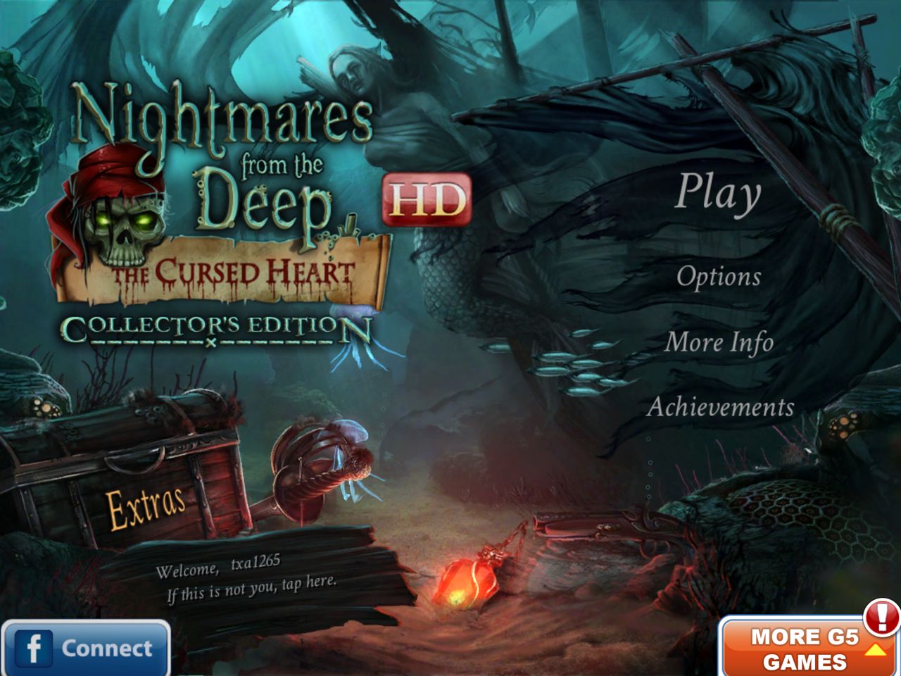 Nightmares from the Deep the Cursed Heart, Collector's Edition HD for iPad Review
