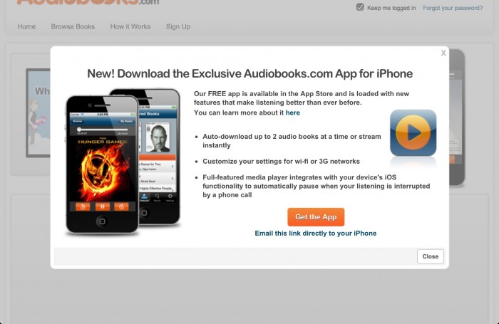 Audiobooks.com Gets Download Friendly