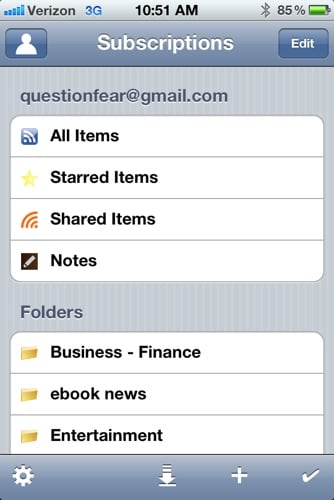 Feeddler RSS Reader for iOS Review