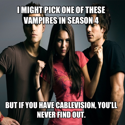 No CW for Cablevision Subscribers!