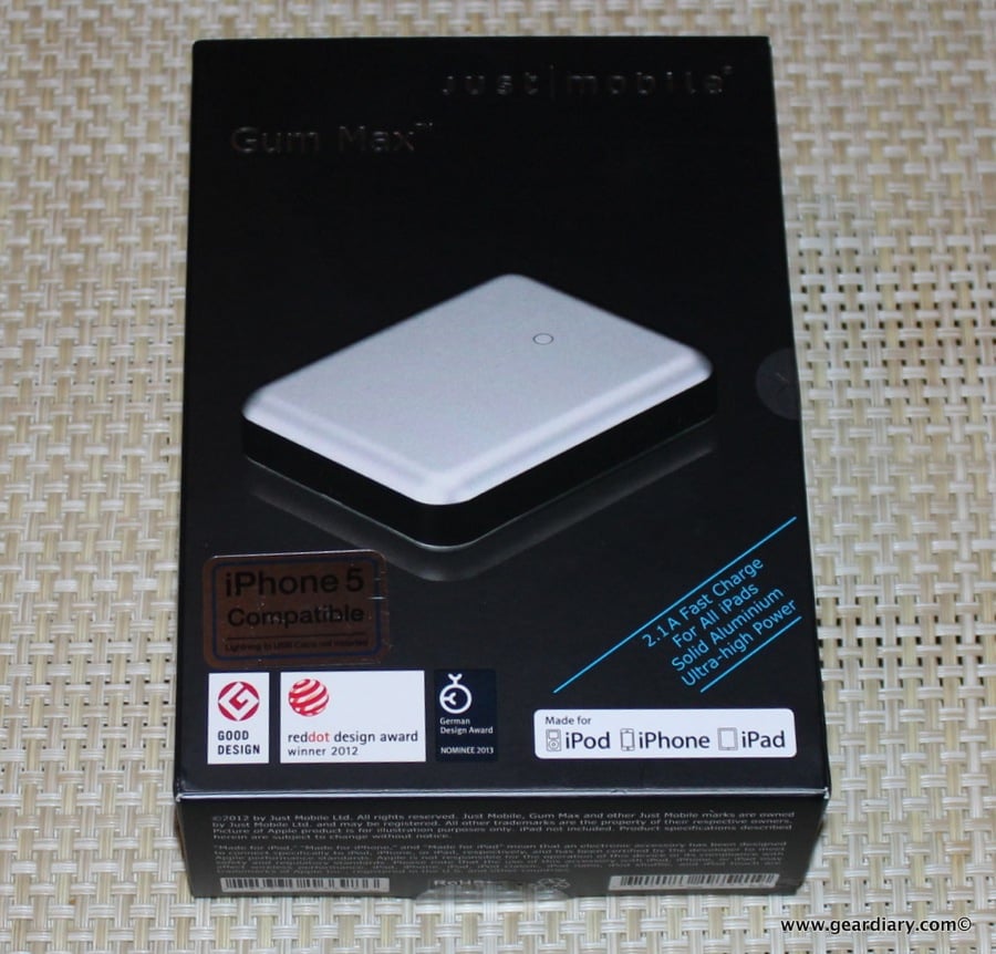 Just Mobile Gum Max Backup Battery Review