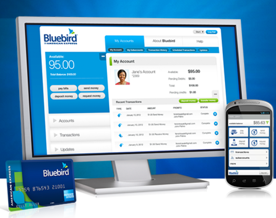 American Express and Walmart Team Up to Create Bluebird