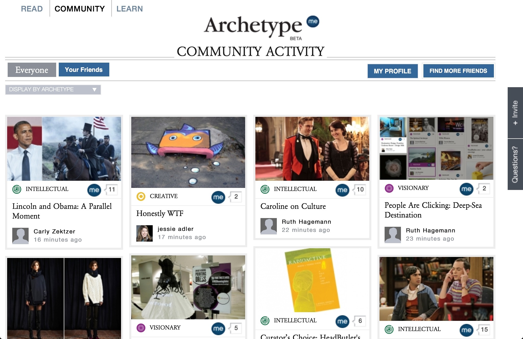 ArchetypeMe Makes Finding New Content Fun and Personal