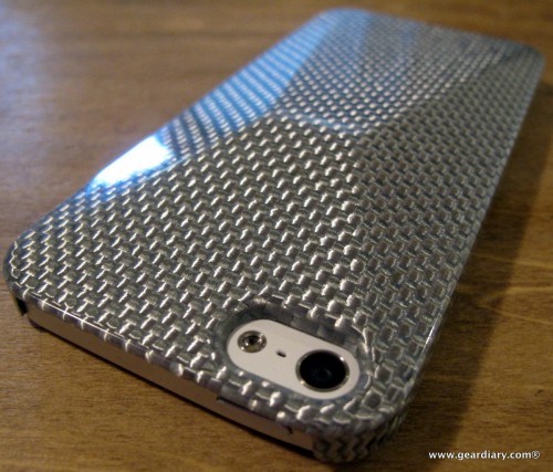 monCarbone iPhone 5 Peak Case in Luminous Silver