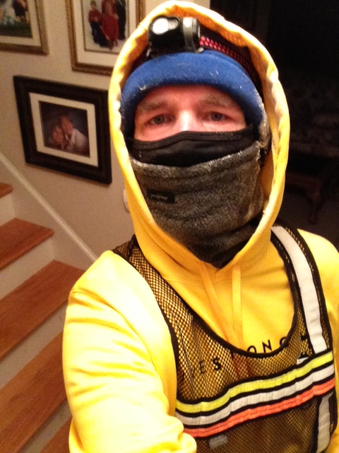 It is Cool to Run in an Arctic Blast!-The Monday Mile