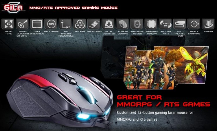 Gila Gaming Mouse