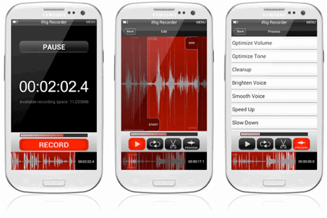 IK Multimedia Brings Mobile Music to Android with iRig Recorder