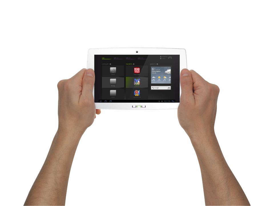 unu - Tablet, Game Controller, Smart TV Dock in One, Unveiled at CES