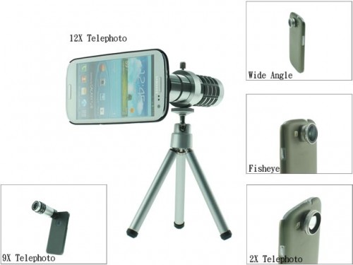 usbfever galaxy s3 lens package