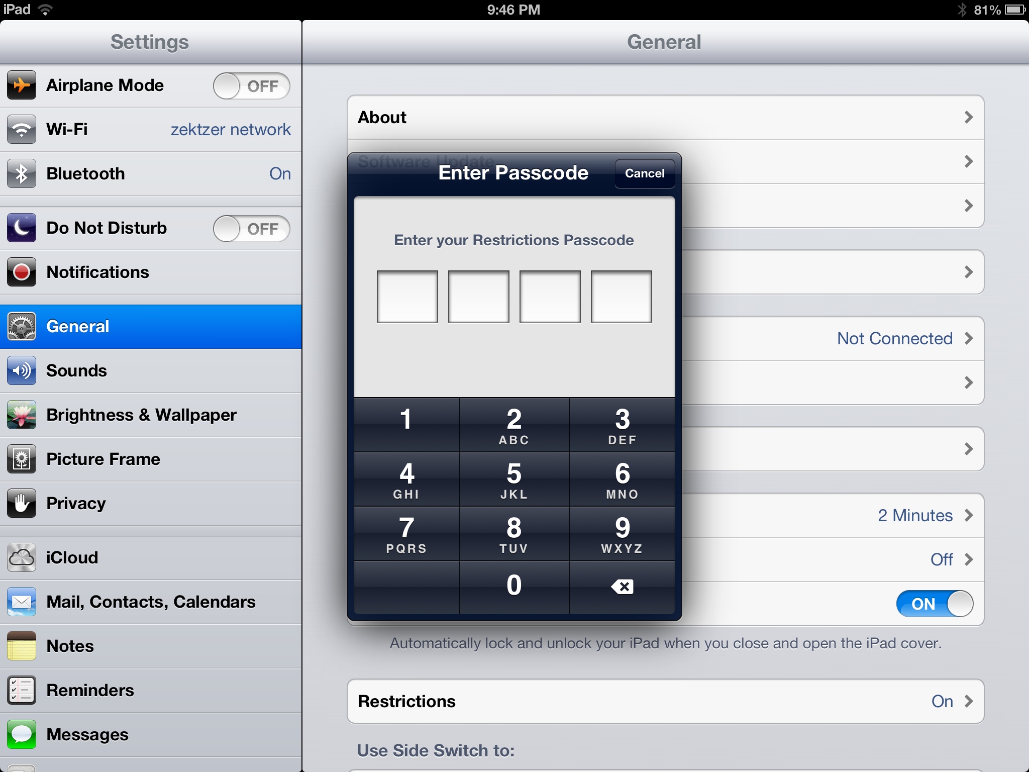 Activating and Using Parental Controls in iOS