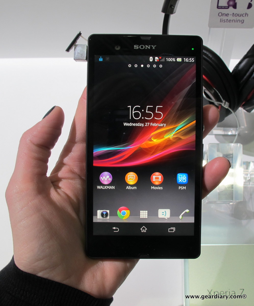 The Sony Xperia Z Android Phone
