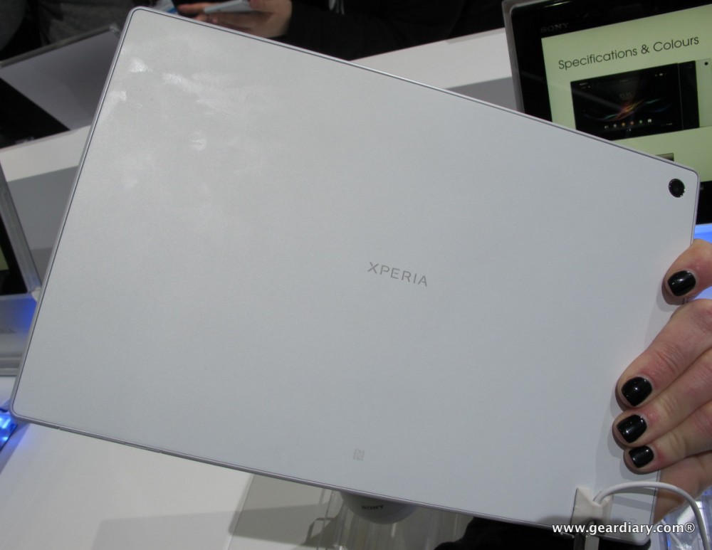 The Sony Xperia Z Android Tablet
