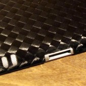 MonCarbone Black Diamond Smartt Mate carbon Fiber iPad Shell