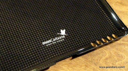 MonCarbone Black Diamond Smartt Mate carbon Fiber iPad Shell