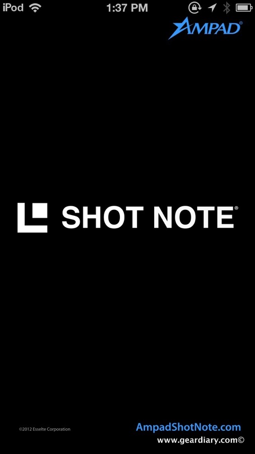 Shot Note Pad