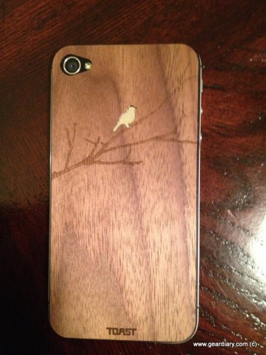toast wooden iphone cover