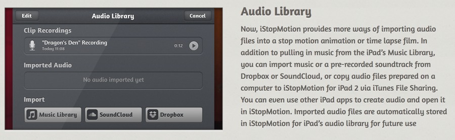 iStopMotion for iOS