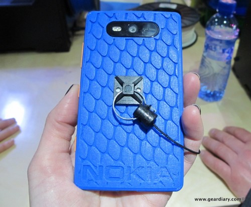 Nokia and MakerBot 3D Printed Lumia 820 Case