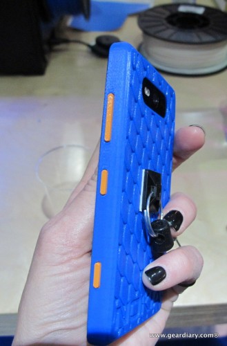 Nokia and MakerBot Replicator 2 3D Printed Lumia 820 Case