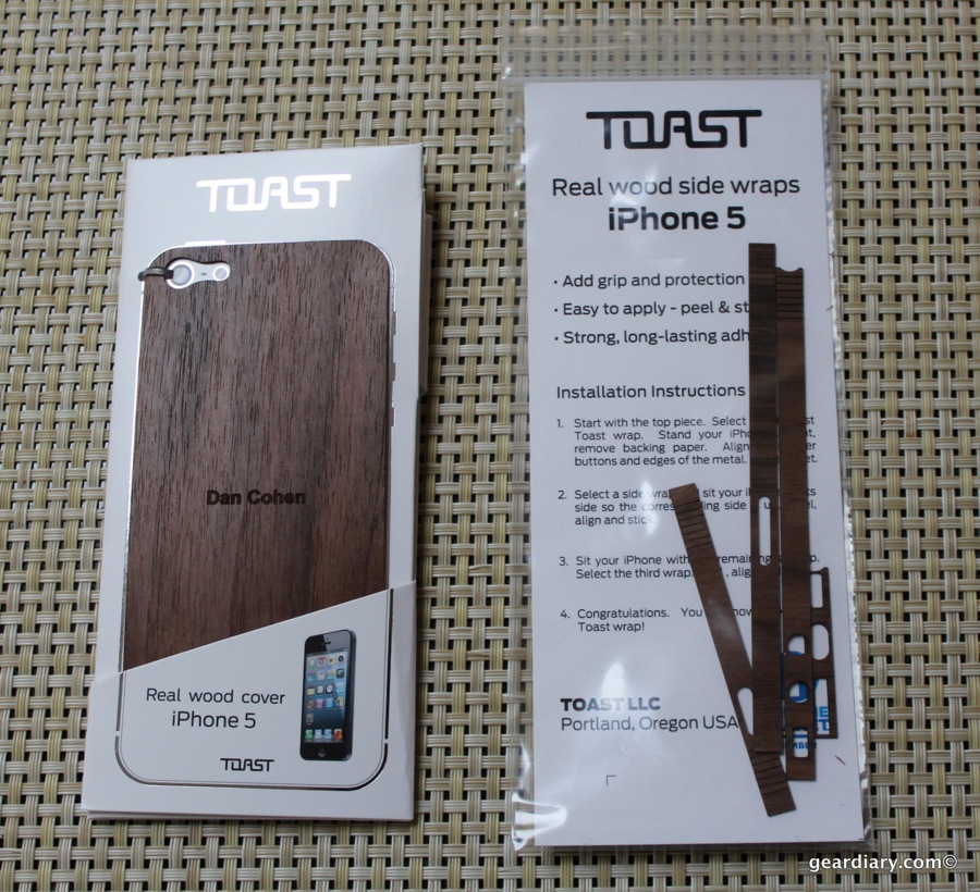 Toast Natural Wood Cover and Wraps