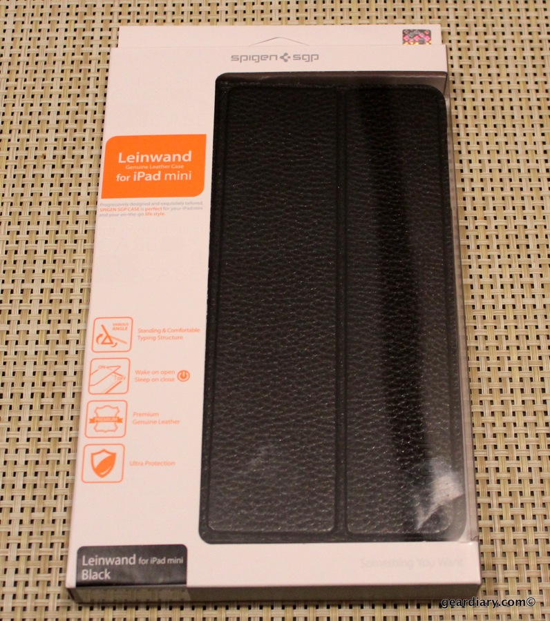 Spigen SGP Leinwand Apple iPad mini Leather Case