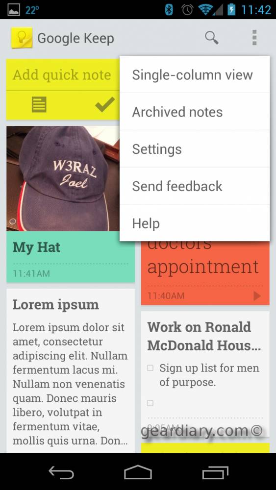Google Keep Review - Neat Freaks Need Not Apply 5 Google Keep Review - Neat Freaks Need Not Apply