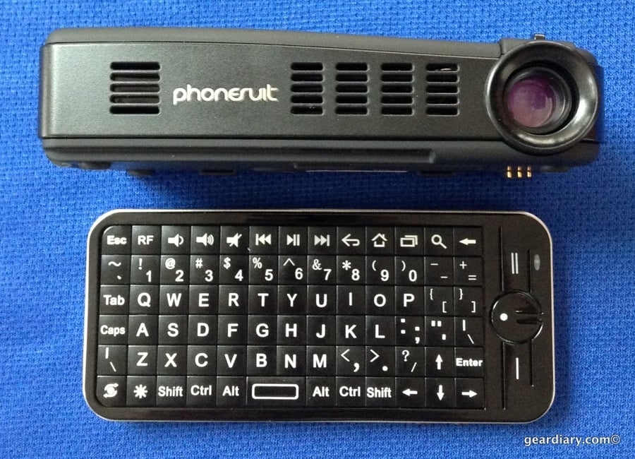 PhoneSuit Lightplay Media Projector with Android Review, Part 1