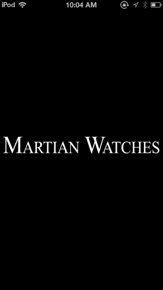 Martian Watch Gets Smarter with iOS App