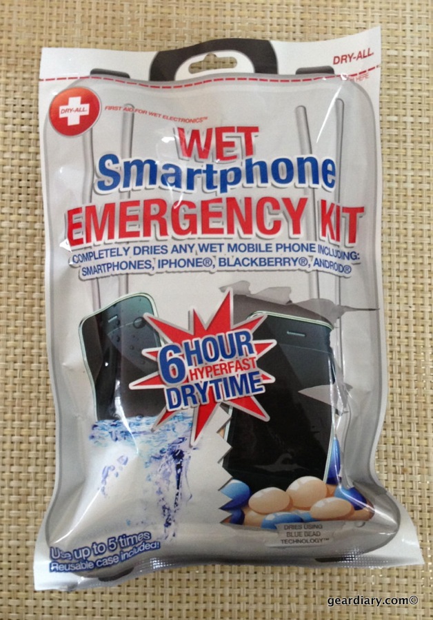 DRY-ALL Wet Smartphone Emergency Kit to the Rescue
