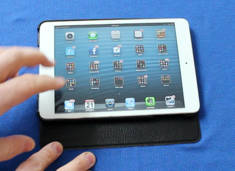 Spigen SGP Leinwand Apple iPad mini Leather Case