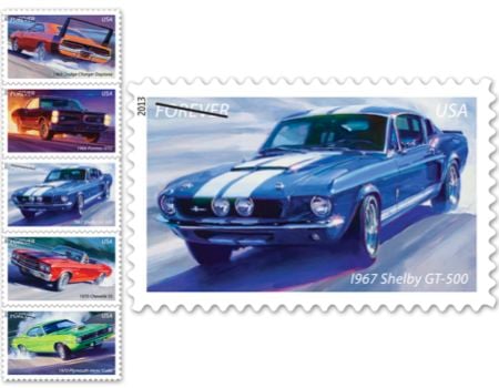 US Postal Service Delivers Muscle Cars Forever