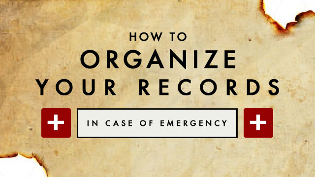 How to organize your records