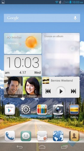 Huawei's Android skin: Emotion UI