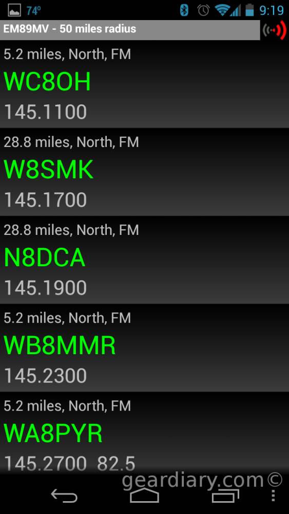 RepeaterBook for Android App Review 2 RepeaterBook for Android App Review