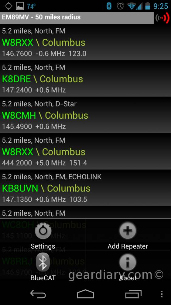 RepeaterBook for Android App Review 9 RepeaterBook for Android App Review