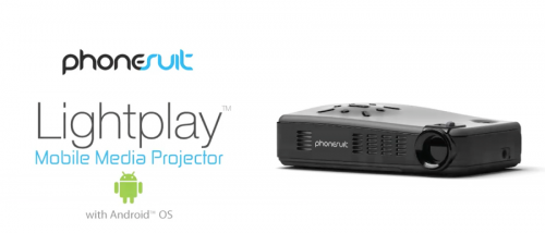 PhoneSuit Lightplay Media Projector with Android Review