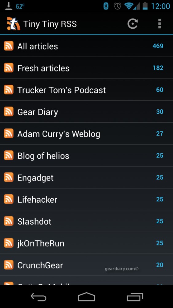 Tiny Tiny RSS: DIY Android Google Reader Replacement