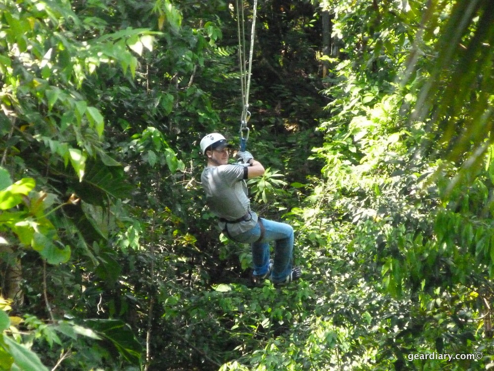 Ziplining Through the Jamaican Jungle