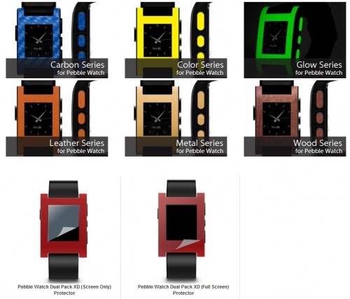 Add Colorful Skins to Your New Pebble Watch with Slickwraps