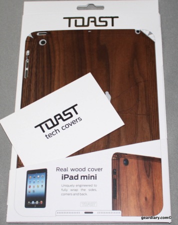 Toast Real Wood Cover for iPad mini