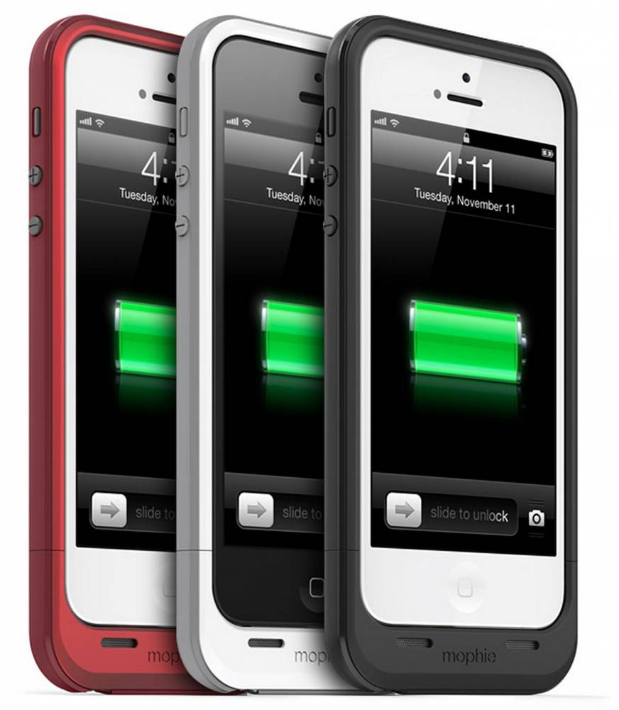 Mophie Juice Pack Plus for iPhone 5 Packs a Bigger Whallop 5 mophie juice pack plus® - iPhone 5