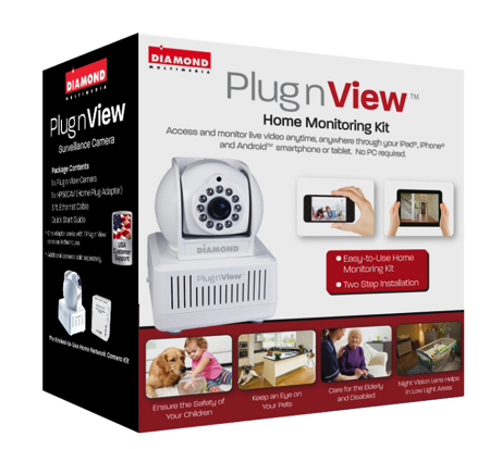 Diamond Multimedia PlugnView Home Monitoring System