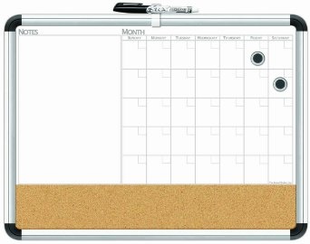 Whiteboard Calendar Review