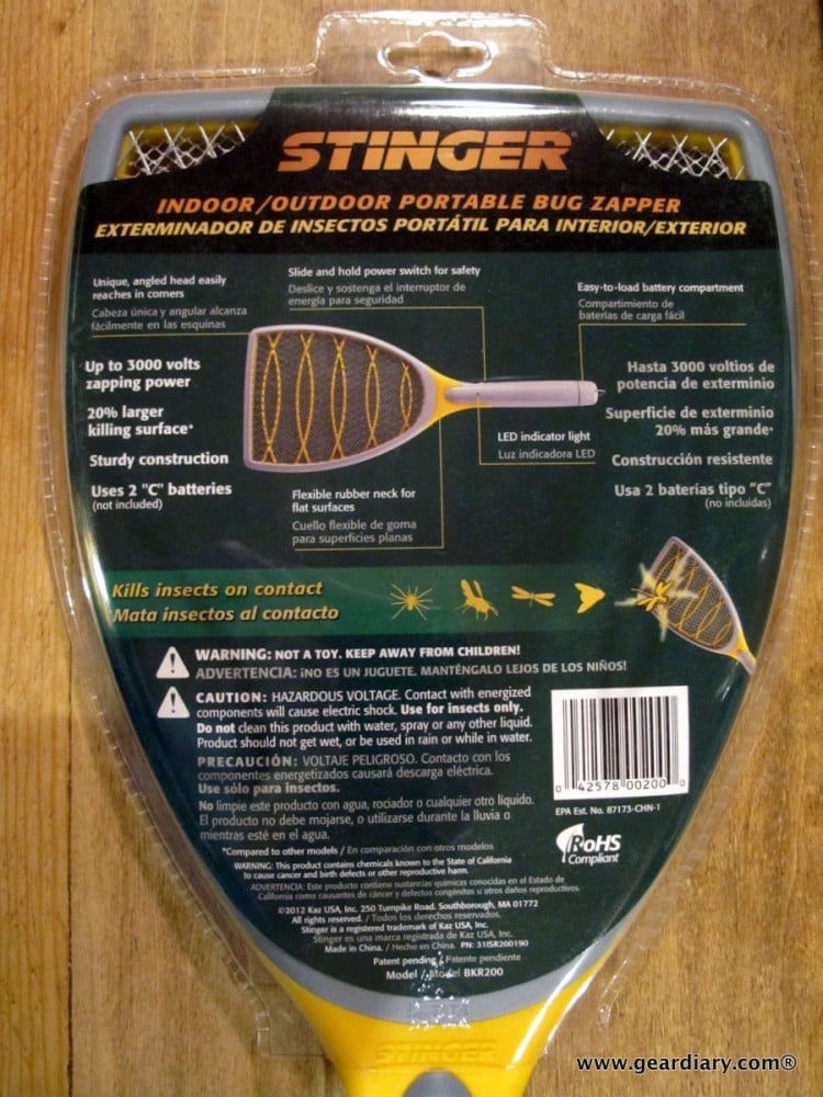 The Stinger Portable Bug Zapper