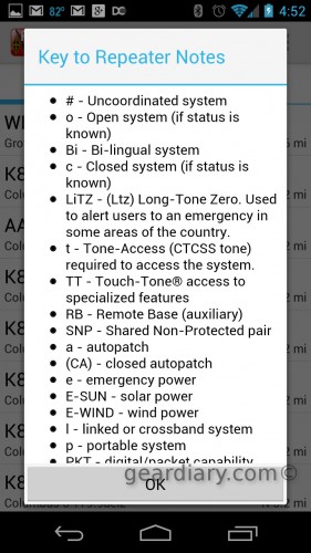 The ARRL Repeater Directory for Android Review