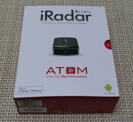 Cobra iRadar ATOM Radar Detector