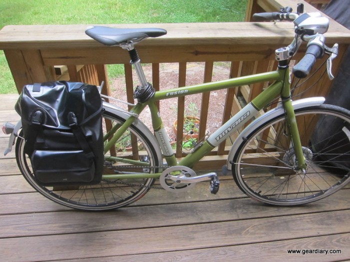 Georgetown Dry Pannier from Detours Bike Bags Review - Keeps the Elements at Bay