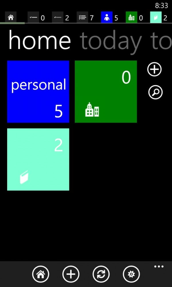 2Day Tasks App for Windows Phone Review
