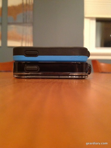 Width Comparison with the Lifeproof Fre.